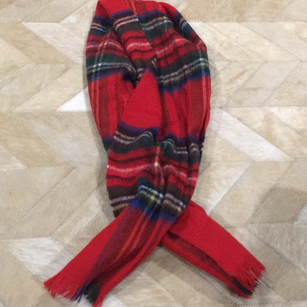 Multicolor cashmere scarf